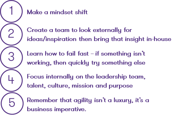 5 tips to make your company more agile
